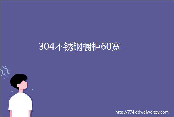 304不锈钢橱柜60宽